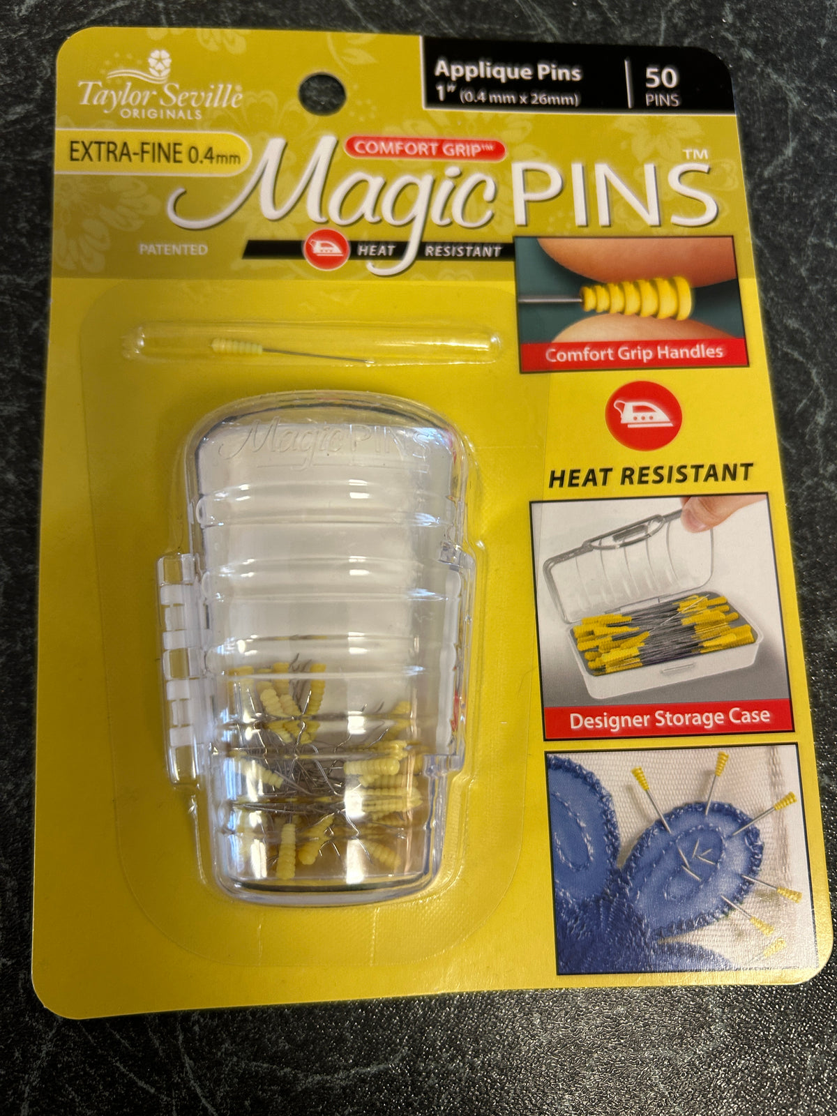 Magic Pins - applique fine 50pc (0.4mm) TS219775