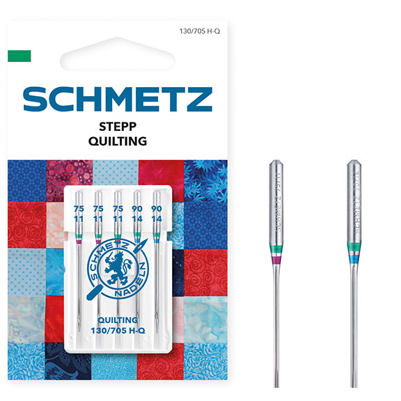 Schmetz quilting needles assorted 75 + 90 710617