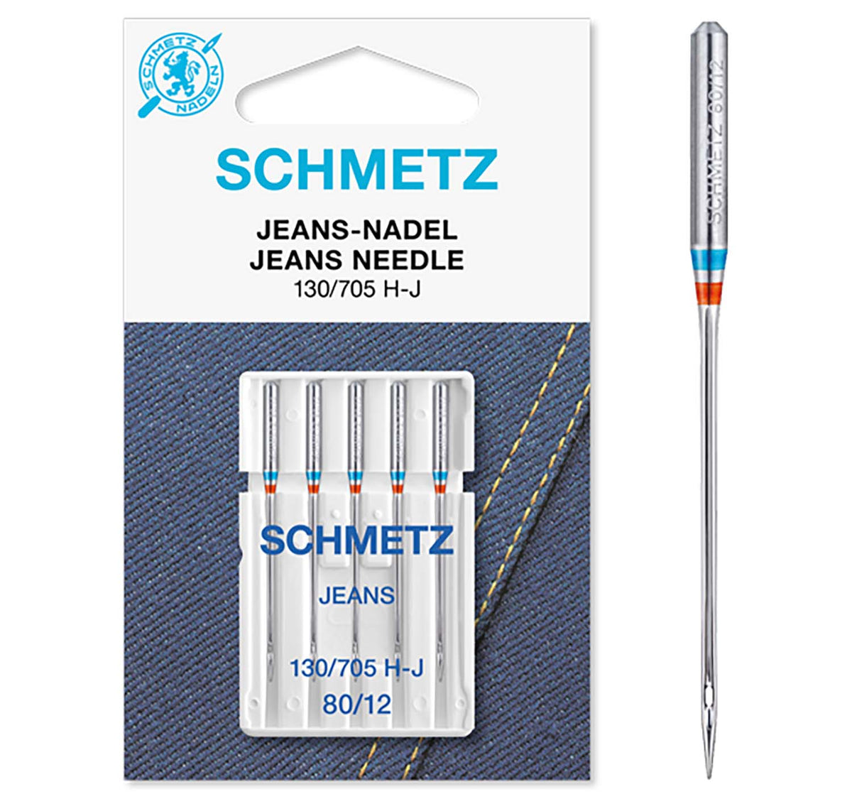 Schmetz Jeans needles 80/12