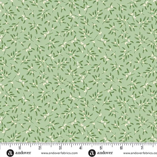 Country Christmas - mistletoe green 235-G