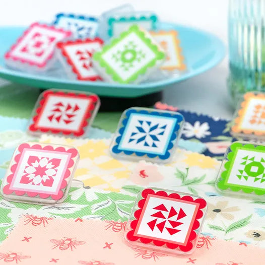 QuiltyClipipies - fabric clips