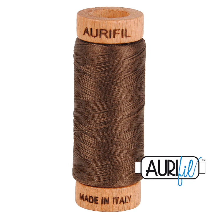 Aurifil 80 weight - Bark 1140