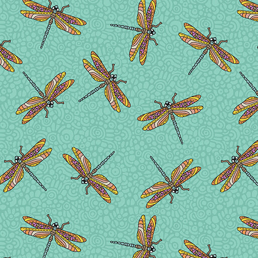 Small wonders - dragonfly wonder turquoise