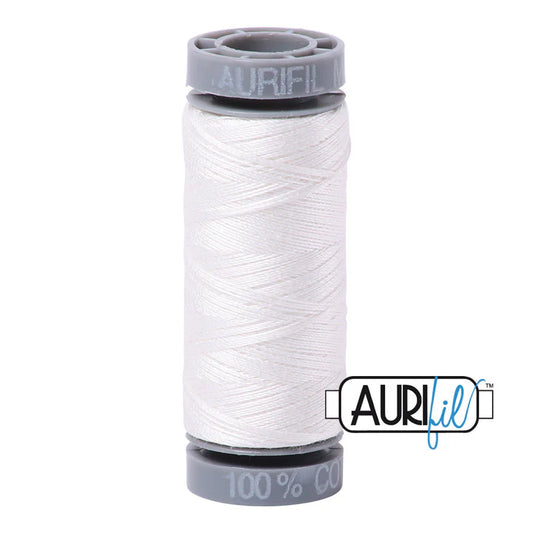 Aurifil 28 weight 2021 Natural White