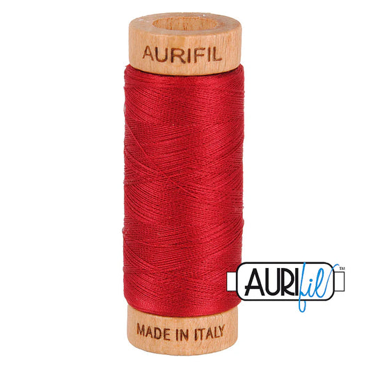 Aurifil 80 weight - Red Wine 2260