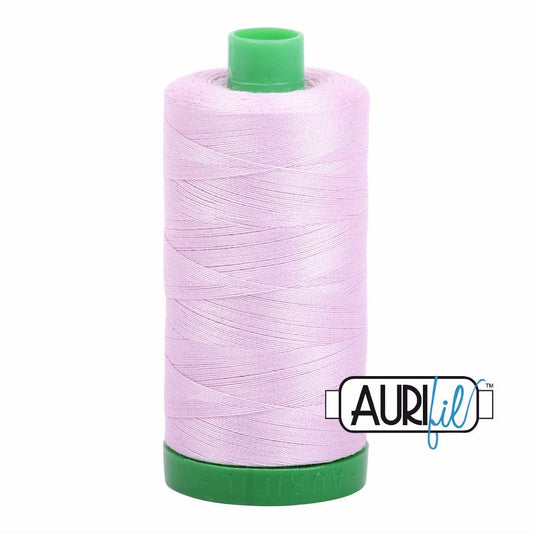 Aurifil cotton thread 40 light lilac 2510