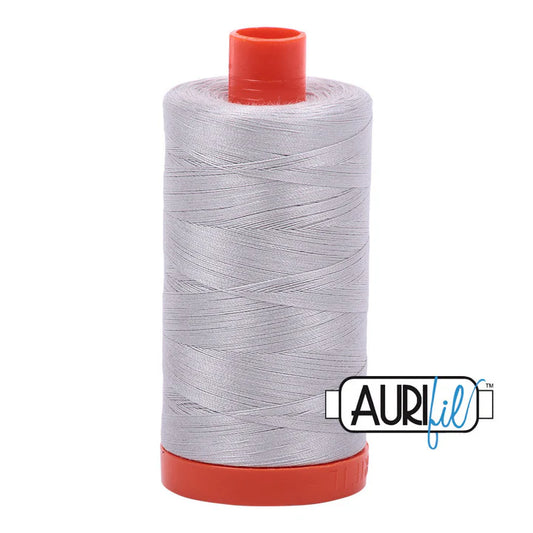 Aurifil cotton thread 50wt 2615 Aluminium