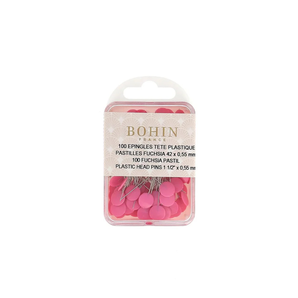 Plastic head pins 1 1/2 inch