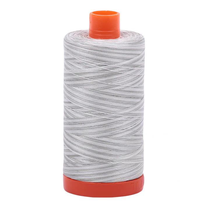 Aurifil cotton thread 50WT 4060 silver moon variegated