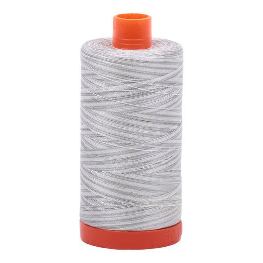 Aurifil cotton thread 50WT 4060 silver moon variegated