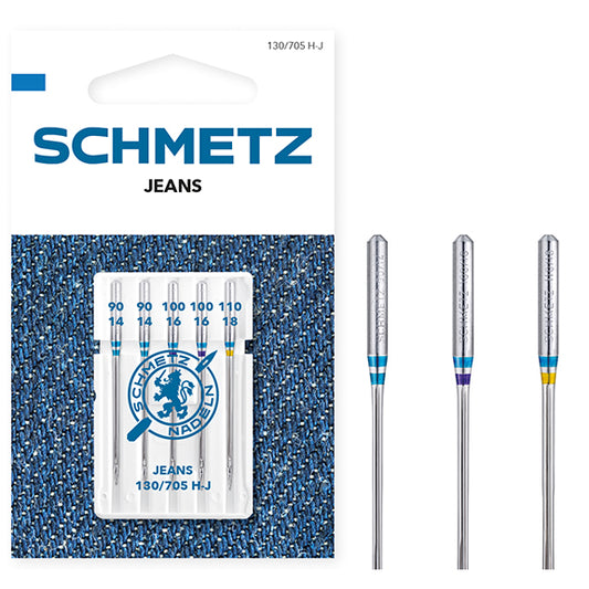 Schmetz Jeans needles assorted 90 -110   709177