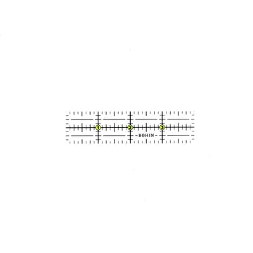 Mini Quilting Ruler 12 x 1 inch