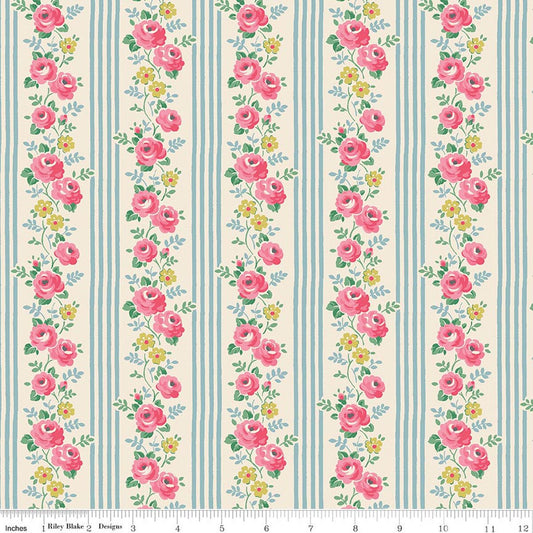 Cath Kidston  - Pre-Order -  Classic Stripe blue expected NOVEMBER 2026