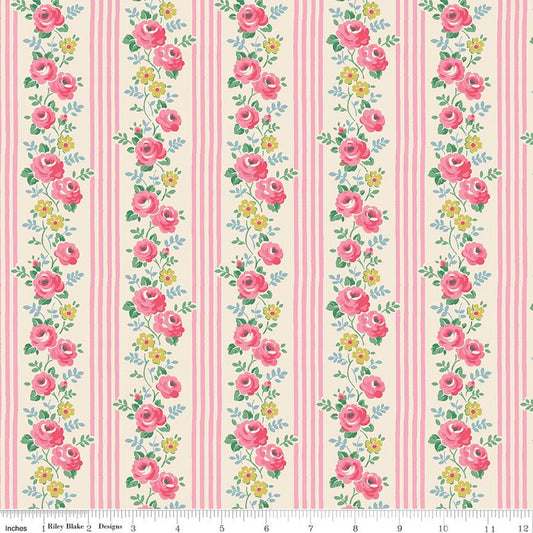 Cath Kidston  - Pre-Order -  Classic Stripe pink expected NOVEMBER 2026