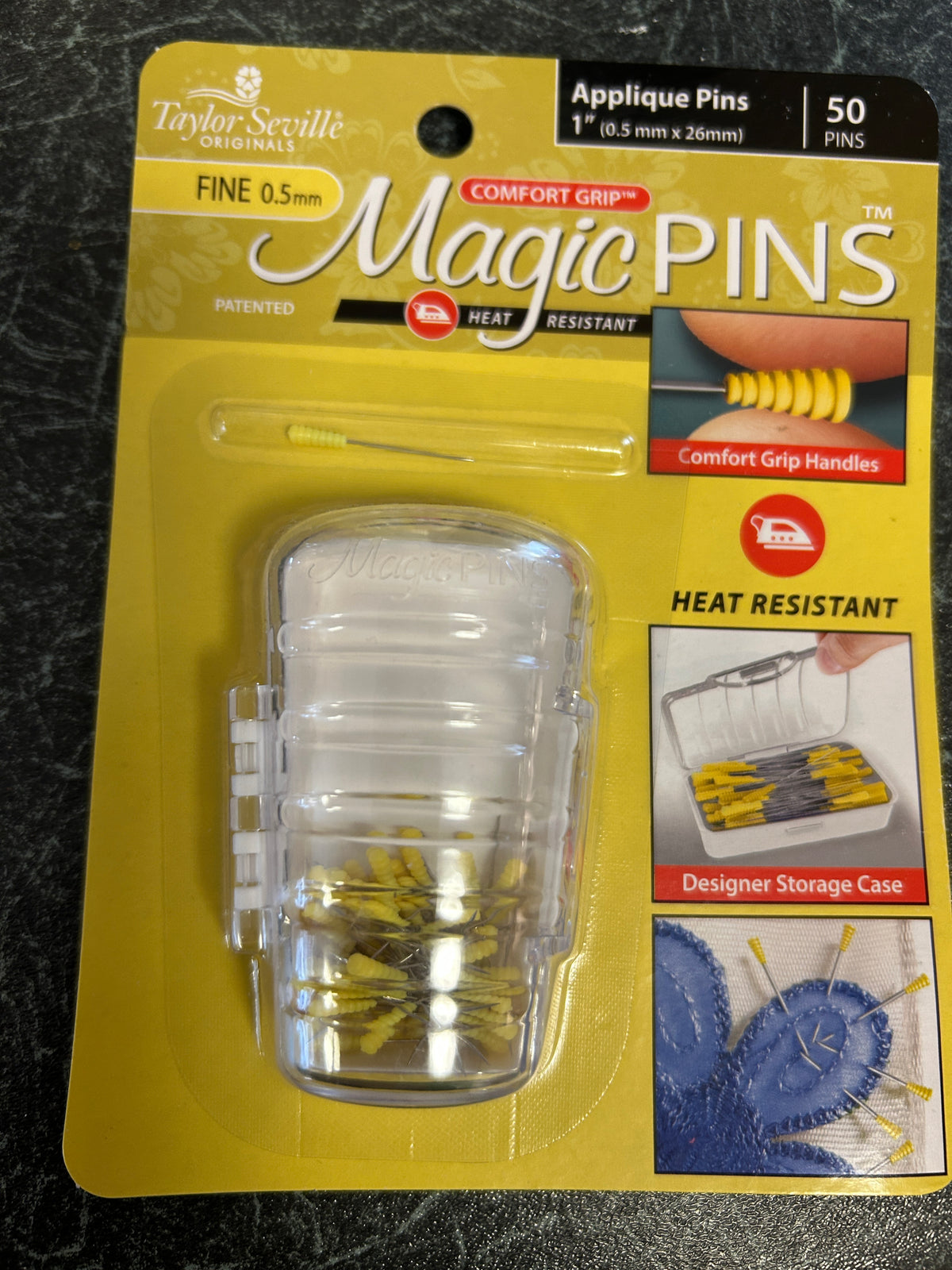Magic Pins - applique  fine 50pc (0.5mm) TS219751
