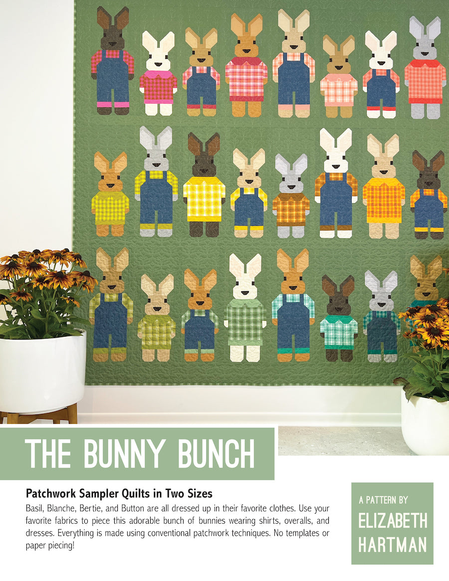 Bunny Bunch quilt pattern -Elizabeth Hartman