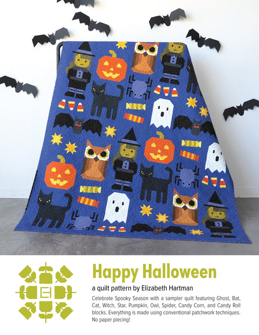 Happy Halloween - quilt pattern- Elizabeth Hartman