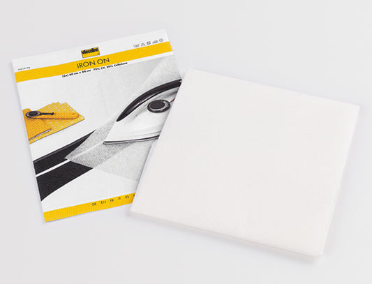Iron on protective ironing sheet