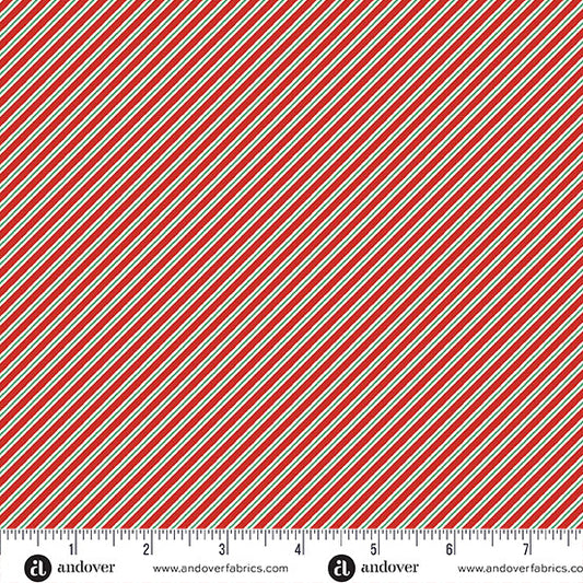 The Nutcracker - candy cane stripe red 227-R