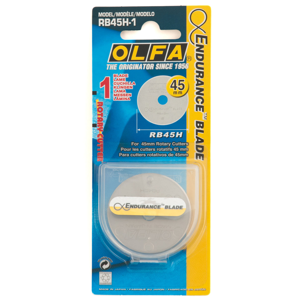 Rotary Blade: Large: 45mm: Endurance: Pack of 1