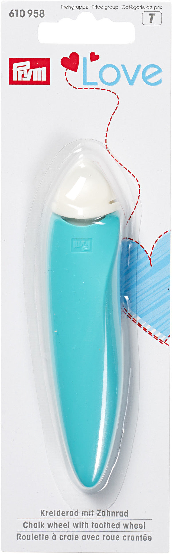 Chalk wheel stick - white