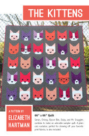The Kittens - quilt pattern- Elizabeth Hartman