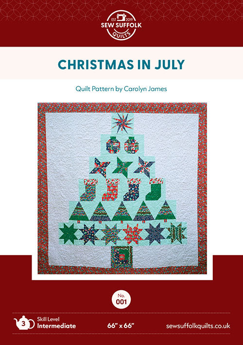 Christmas in July quilt pattern