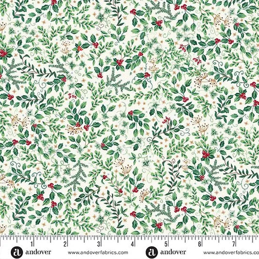 Country Christmas - evergreen cream 234-Q