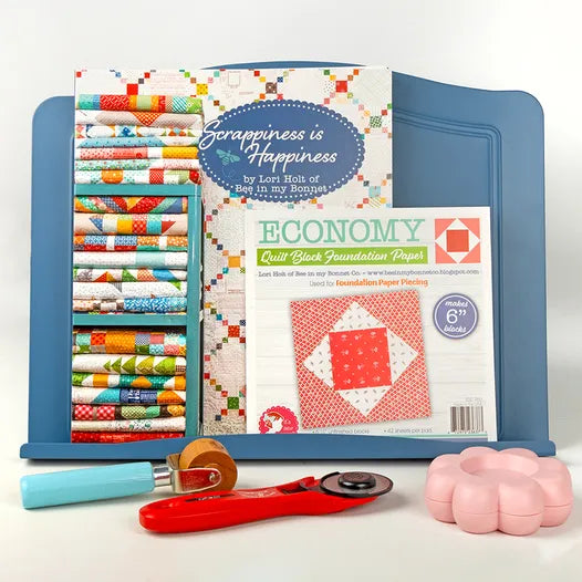 Bee's Knees Bookstand in denim by Lori Holt