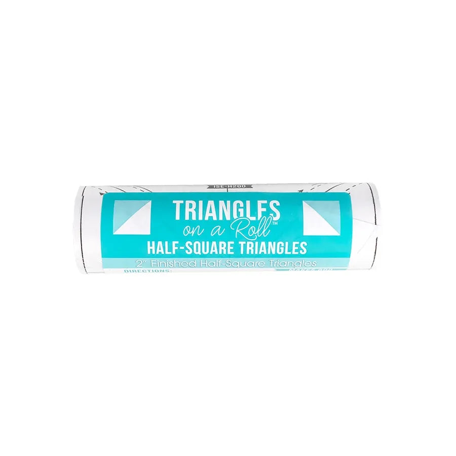 2 inch finished size Triangles on a roll - half square triangles