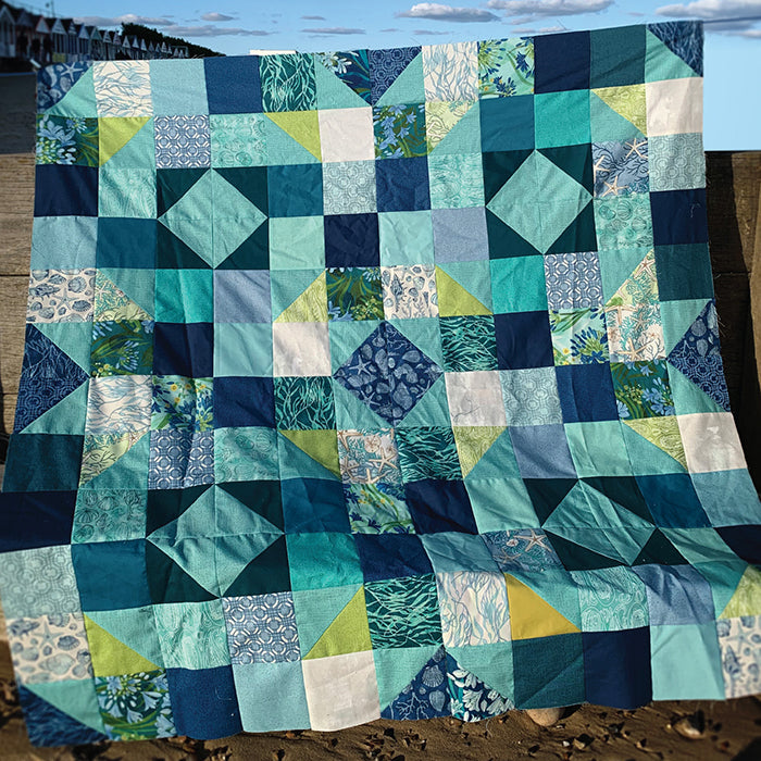 Sea Glass Treasure quilt pattern